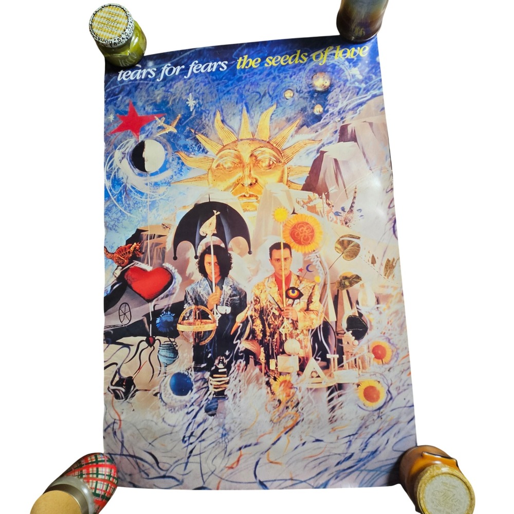 Tears For Fears The Seeds Of Love Vintage 1989 Promo Album Poster 24x36 PolyGram